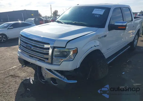 2013 Ford F-150 Lariat from USA, damaged, VIN 1FTFW1ET4DFB83388